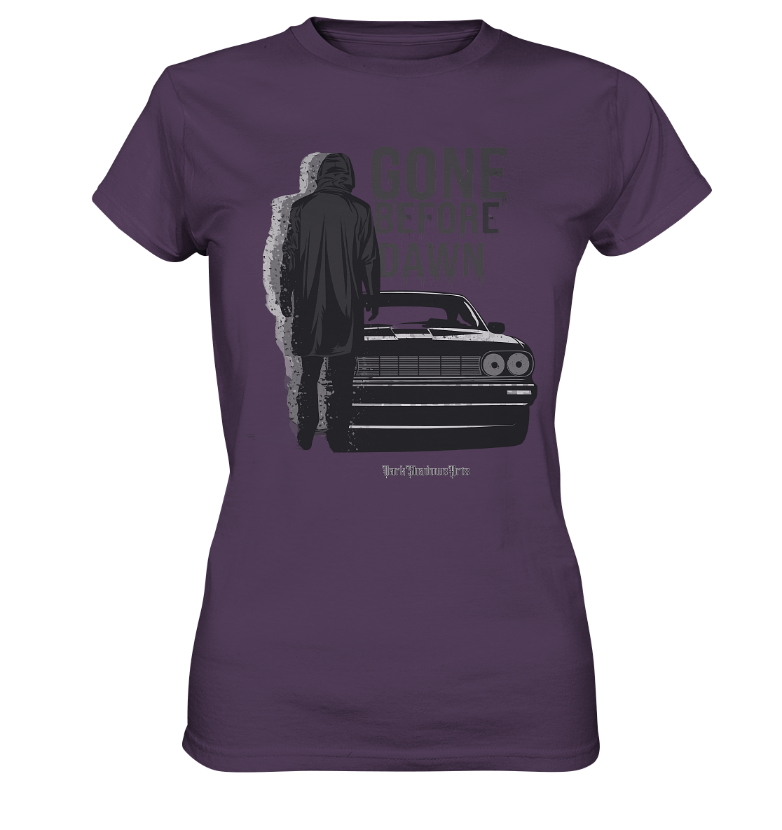 Gone Before Dawn - Düstere Mystik & Geheimnisvolle Atmosphäre - Ladies Premium Shirt | Lady - Shirts | Dark Shadows Arts