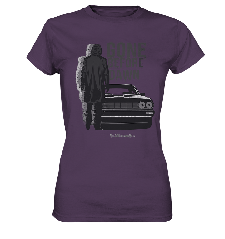 Gone Before Dawn - Düstere Mystik & Geheimnisvolle Atmosphäre - Ladies Premium Shirt | Lady - Shirts | Dark Shadows Arts