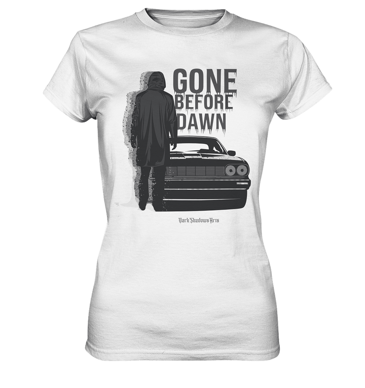 Gone Before Dawn - Düstere Mystik & Geheimnisvolle Atmosphäre - Ladies Premium Shirt | Lady - Shirts | Dark Shadows Arts