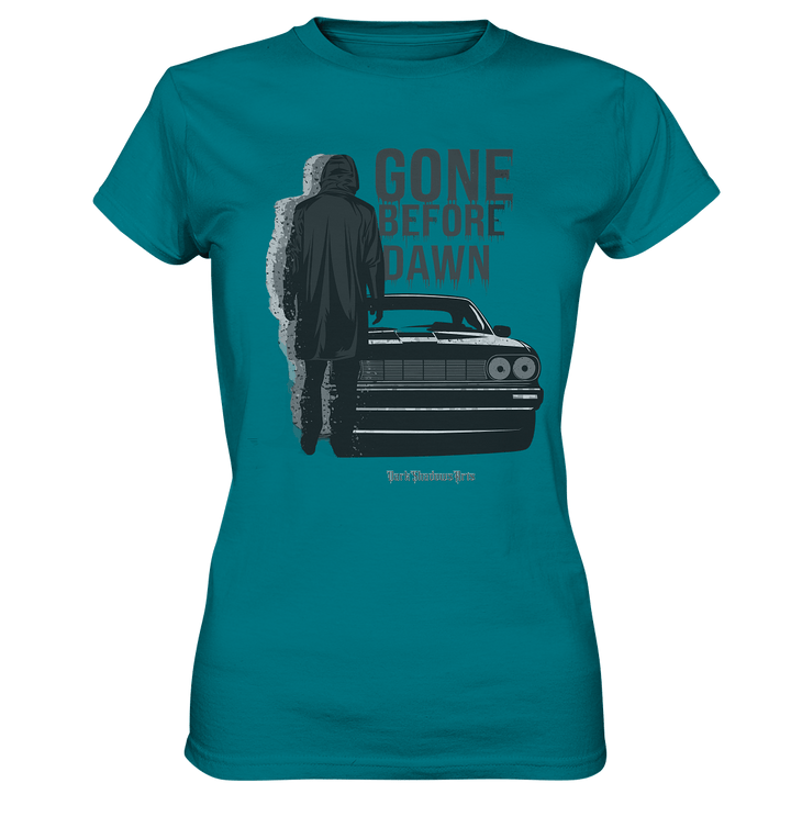 Gone Before Dawn - Düstere Mystik & Geheimnisvolle Atmosphäre - Ladies Premium Shirt | Lady - Shirts | Dark Shadows Arts