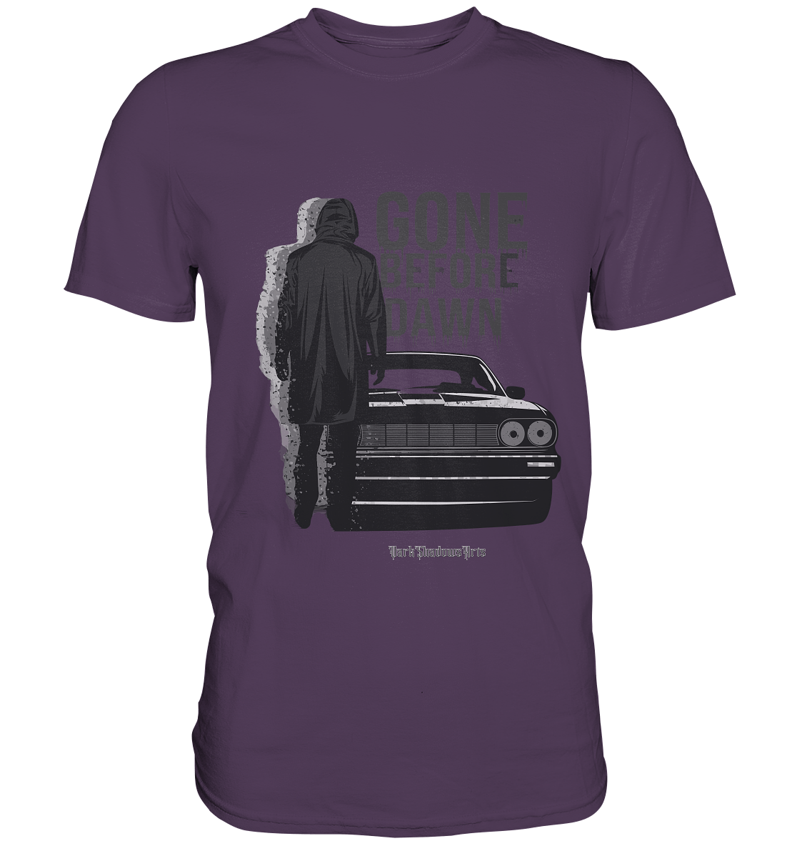 Gone Before Dawn - Düstere Mystik & Geheimnisvolle Atmosphäre - Premium Shirt | Unisex - Shirts | Dark Shadows Arts
