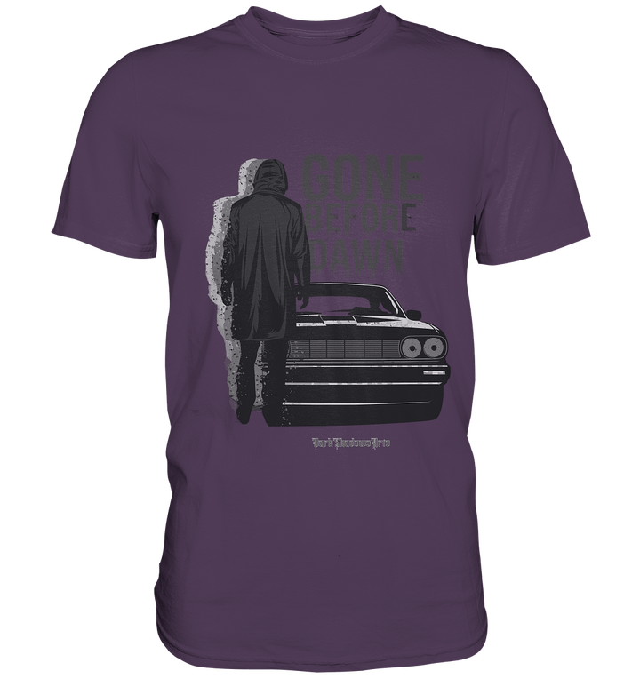 Gone Before Dawn - Düstere Mystik & Geheimnisvolle Atmosphäre - Premium Shirt | Unisex - Shirts | Dark Shadows Arts
