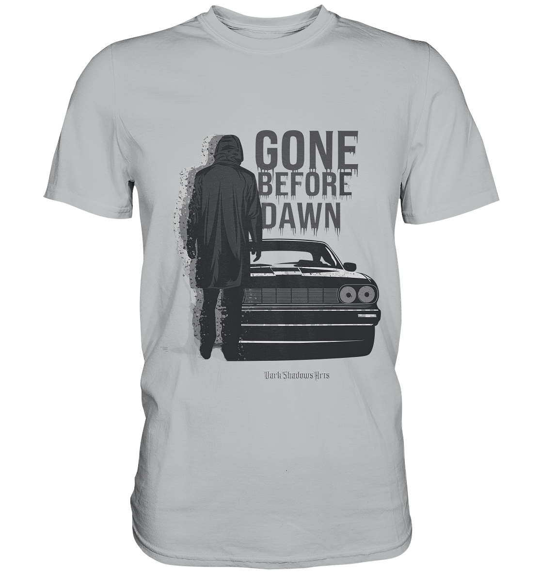 Gone Before Dawn - Düstere Mystik & Geheimnisvolle Atmosphäre - Premium Shirt | Unisex - Shirts | Dark Shadows Arts