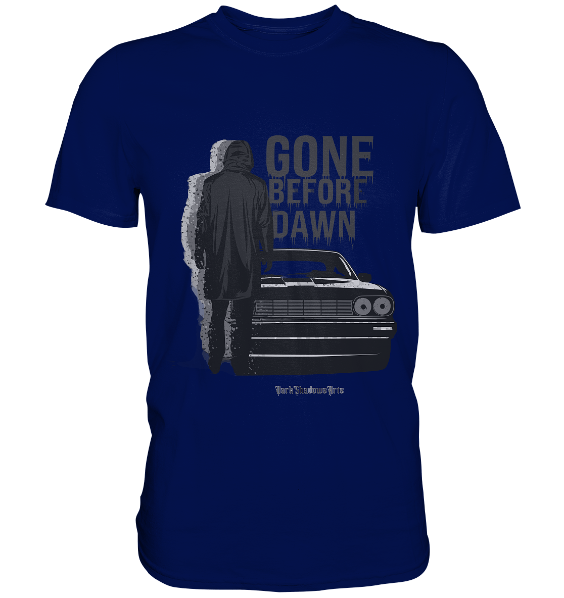 Gone Before Dawn - Düstere Mystik & Geheimnisvolle Atmosphäre - Premium Shirt | Unisex - Shirts | Dark Shadows Arts
