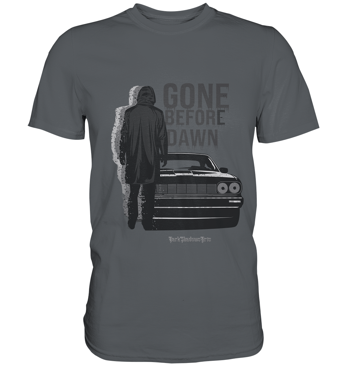Gone Before Dawn - Düstere Mystik & Geheimnisvolle Atmosphäre - Premium Shirt | Unisex - Shirts | Dark Shadows Arts