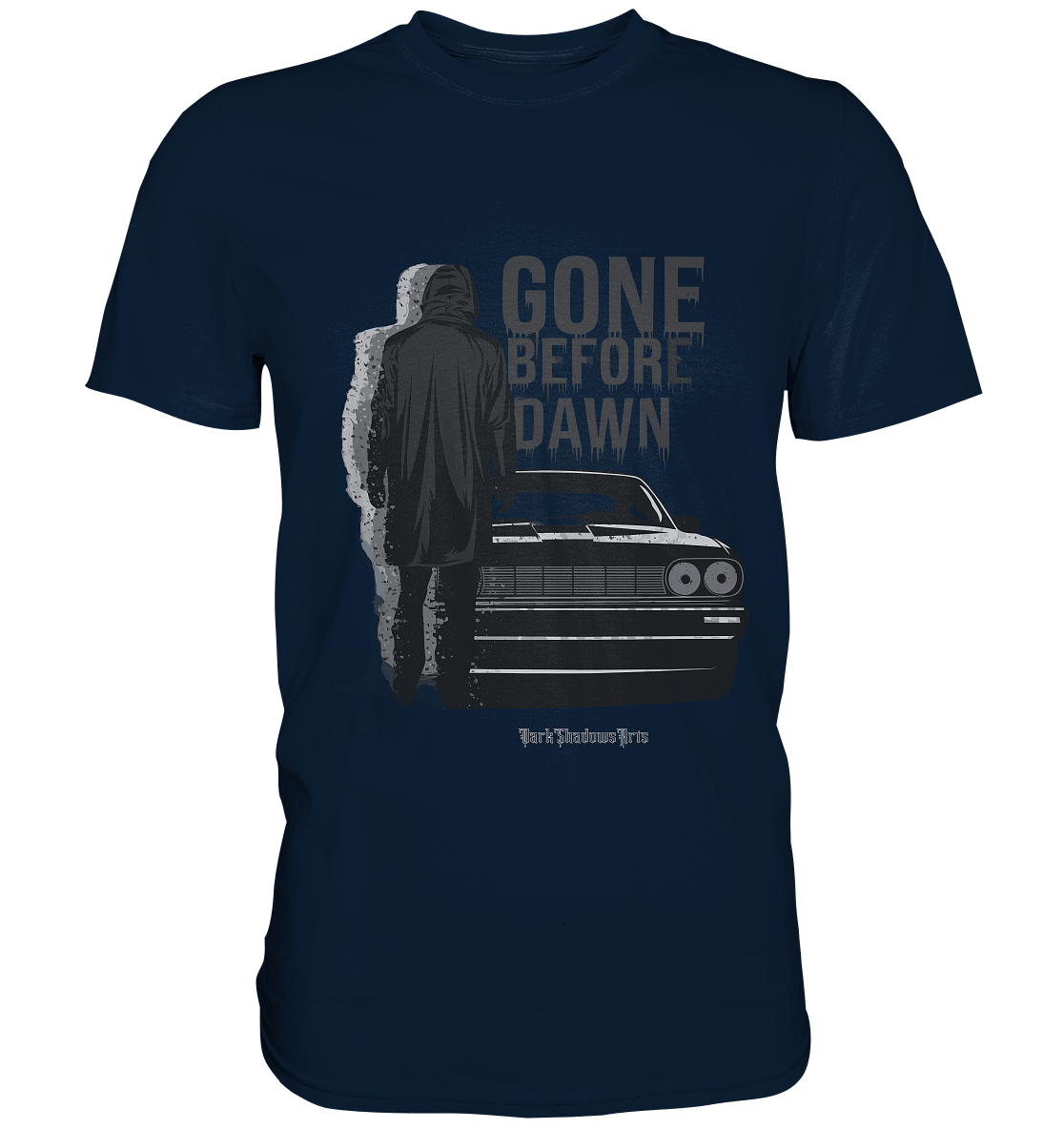 Gone Before Dawn - Düstere Mystik & Geheimnisvolle Atmosphäre - Premium Shirt | Unisex - Shirts | Dark Shadows Arts