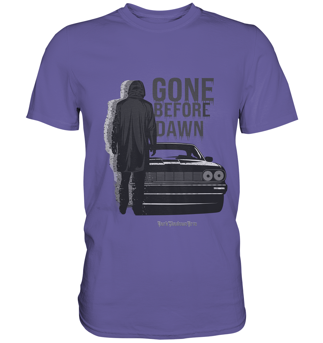 Gone Before Dawn - Düstere Mystik & Geheimnisvolle Atmosphäre - Premium Shirt | Unisex - Shirts | Dark Shadows Arts