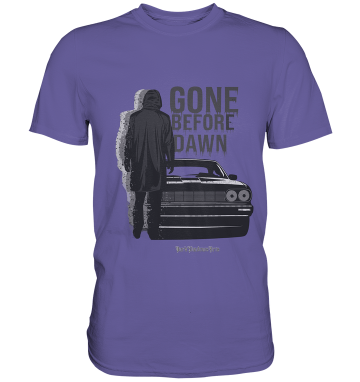 Gone Before Dawn - Düstere Mystik & Geheimnisvolle Atmosphäre - Premium Shirt | Unisex - Shirts | Dark Shadows Arts