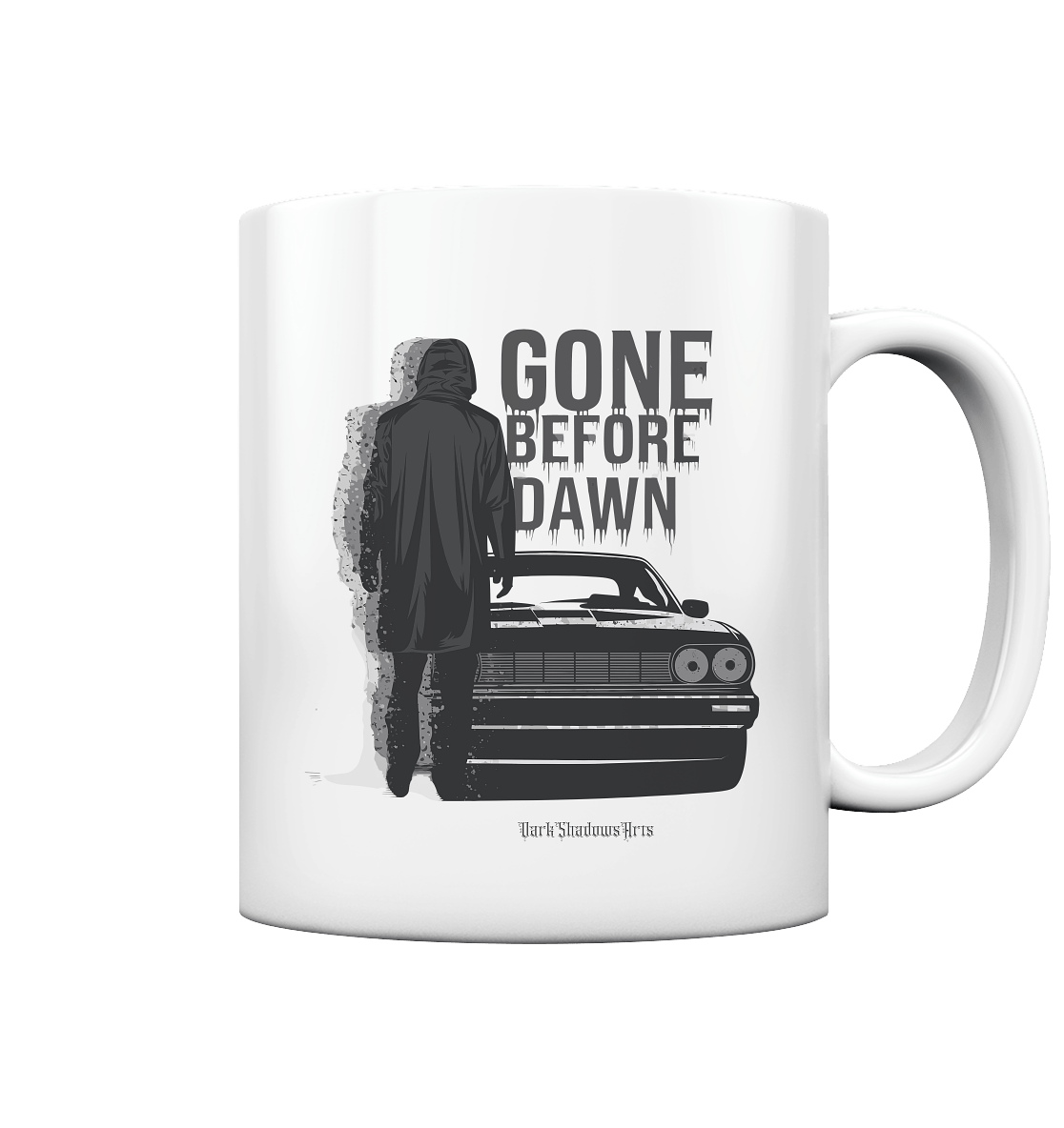 Gone Before Dawn - Düstere Mystik & Geheimnisvolle Atmosphäre - Tasse glossy | Trinkgefäße | Dark Shadows Arts