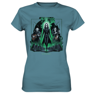 Gothic Ghost Rock - Ladies Premium Shirt | Lady - Shirts | Dark Shadows Arts