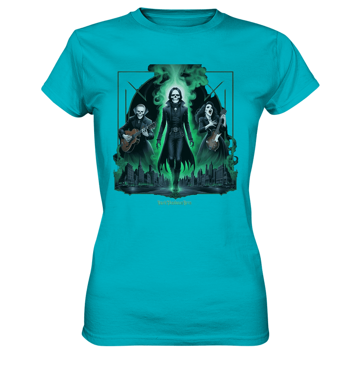 Gothic Ghost Rock - Ladies Premium Shirt | Lady - Shirts | Dark Shadows Arts