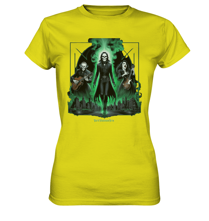 Gothic Ghost Rock - Ladies Premium Shirt | Lady - Shirts | Dark Shadows Arts