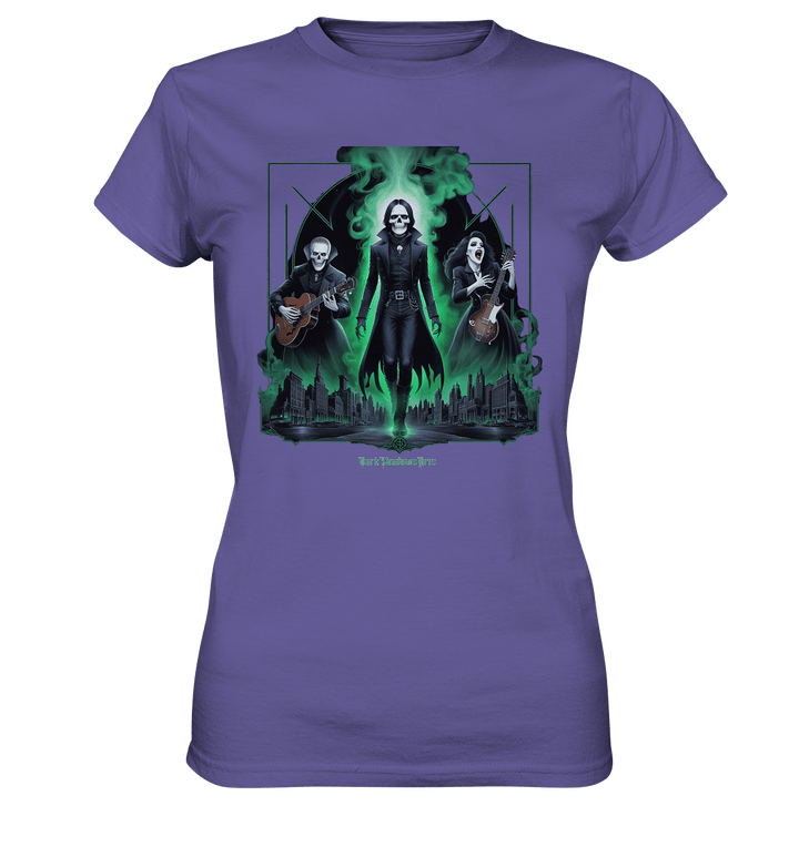 Gothic Ghost Rock - Ladies Premium Shirt | Lady - Shirts | Dark Shadows Arts