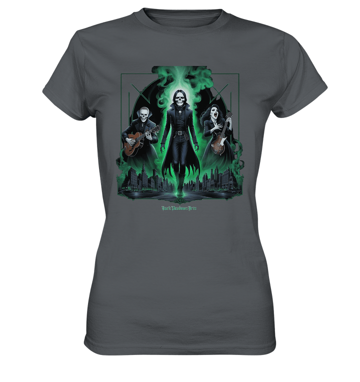 Gothic Ghost Rock - Ladies Premium Shirt | Lady - Shirts | Dark Shadows Arts