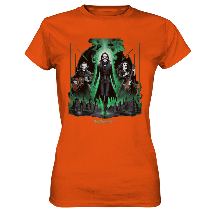 Gothic Ghost Rock - Ladies Premium Shirt | Lady - Shirts | Dark Shadows Arts
