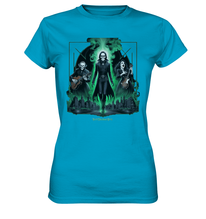 Gothic Ghost Rock - Ladies Premium Shirt | Lady - Shirts | Dark Shadows Arts