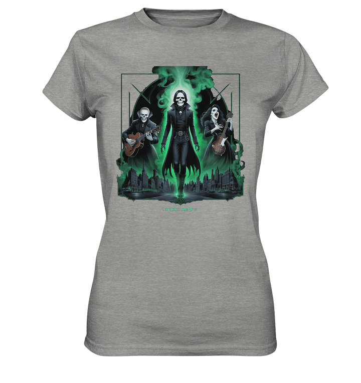 Gothic Ghost Rock - Ladies Premium Shirt | Lady - Shirts | Dark Shadows Arts