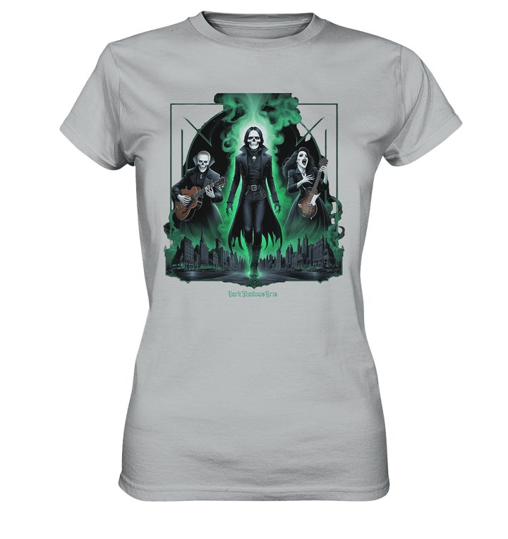 Gothic Ghost Rock - Ladies Premium Shirt | Lady - Shirts | Dark Shadows Arts