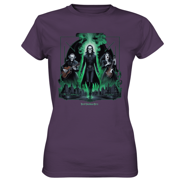 Gothic Ghost Rock - Ladies Premium Shirt | Lady - Shirts | Dark Shadows Arts