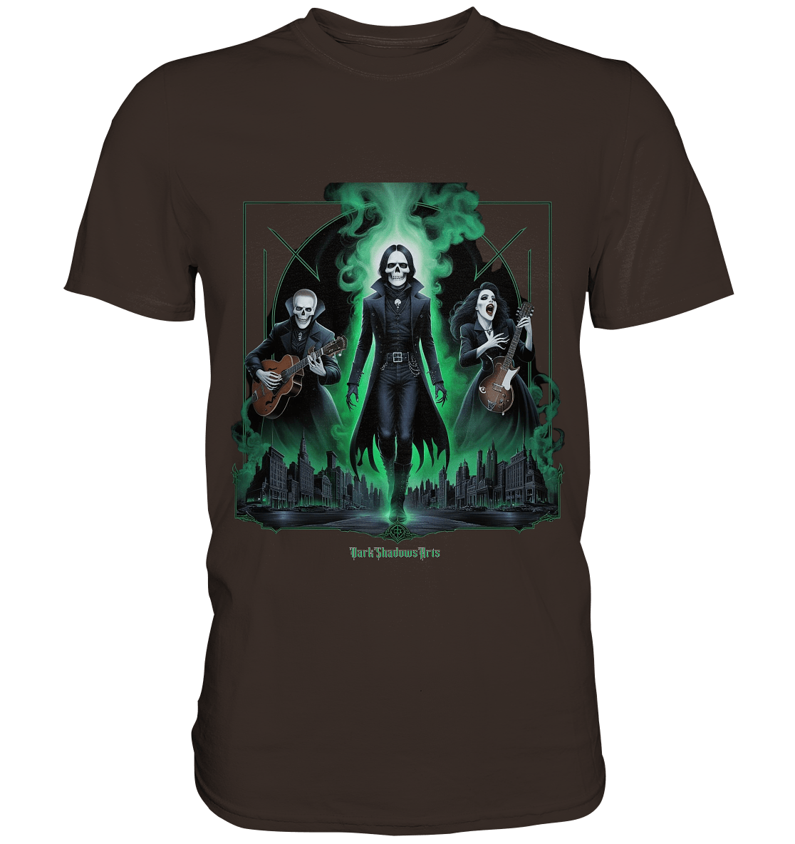 Gothic Ghost Rock - Premium Shirt | Unisex - Shirts | Dark Shadows Arts