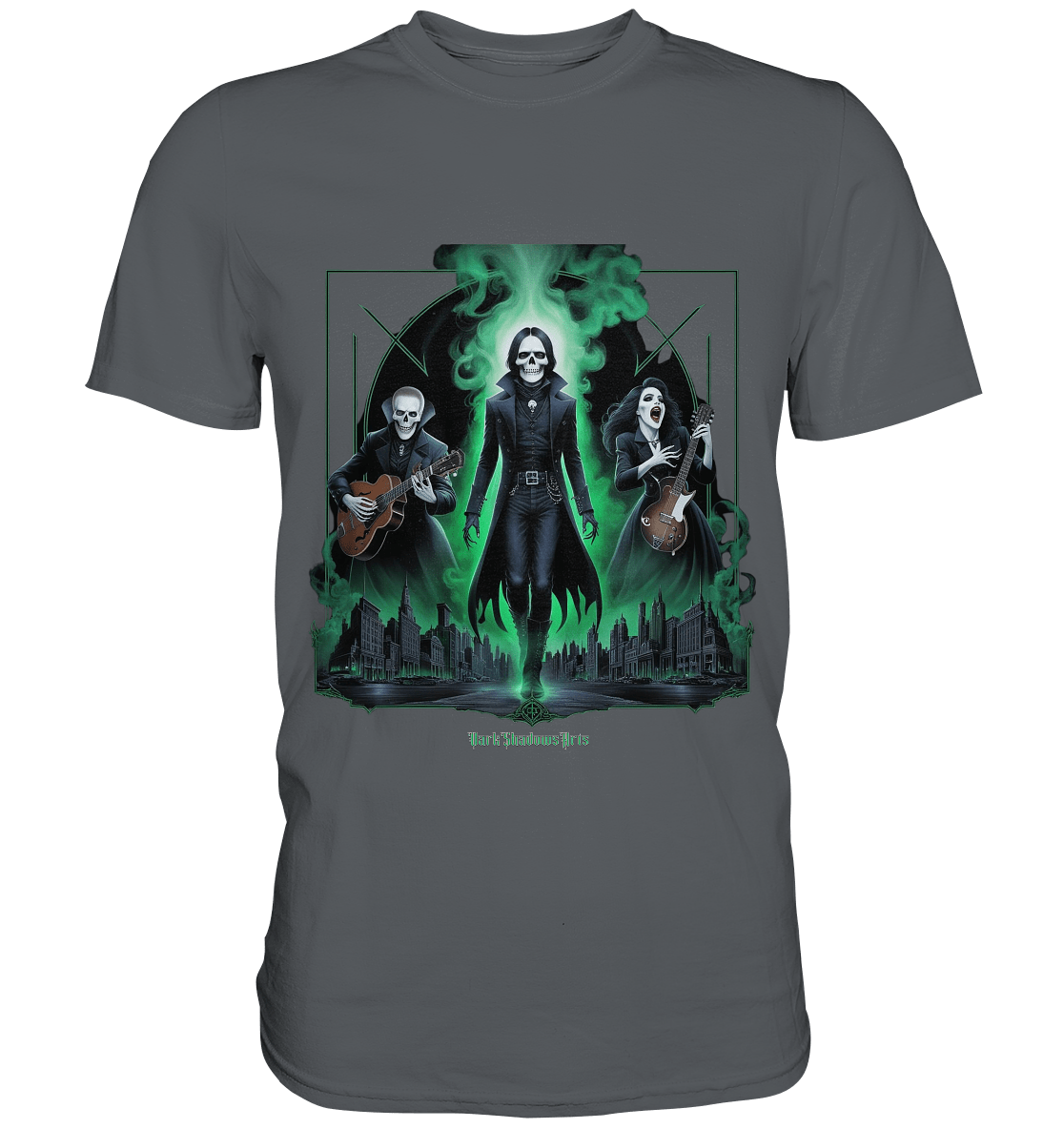 Gothic Ghost Rock - Premium Shirt | Unisex - Shirts | Dark Shadows Arts