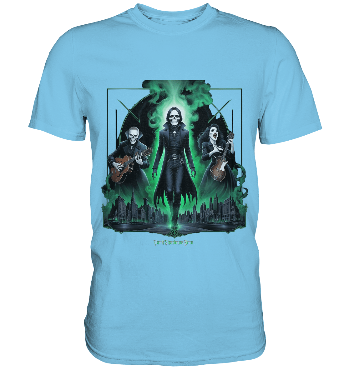 Gothic Ghost Rock - Premium Shirt | Unisex - Shirts | Dark Shadows Arts
