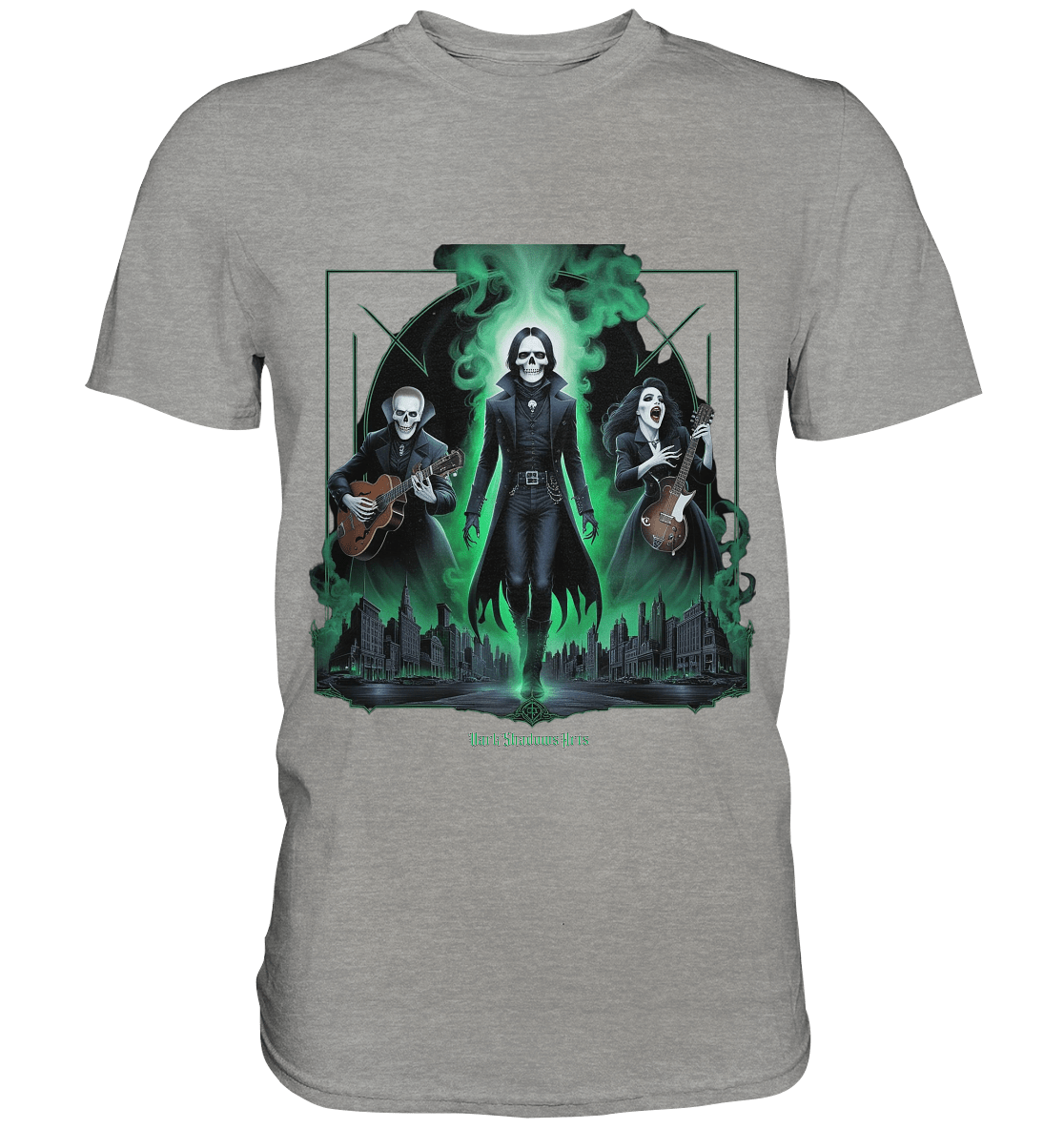 Gothic Ghost Rock - Premium Shirt | Unisex - Shirts | Dark Shadows Arts
