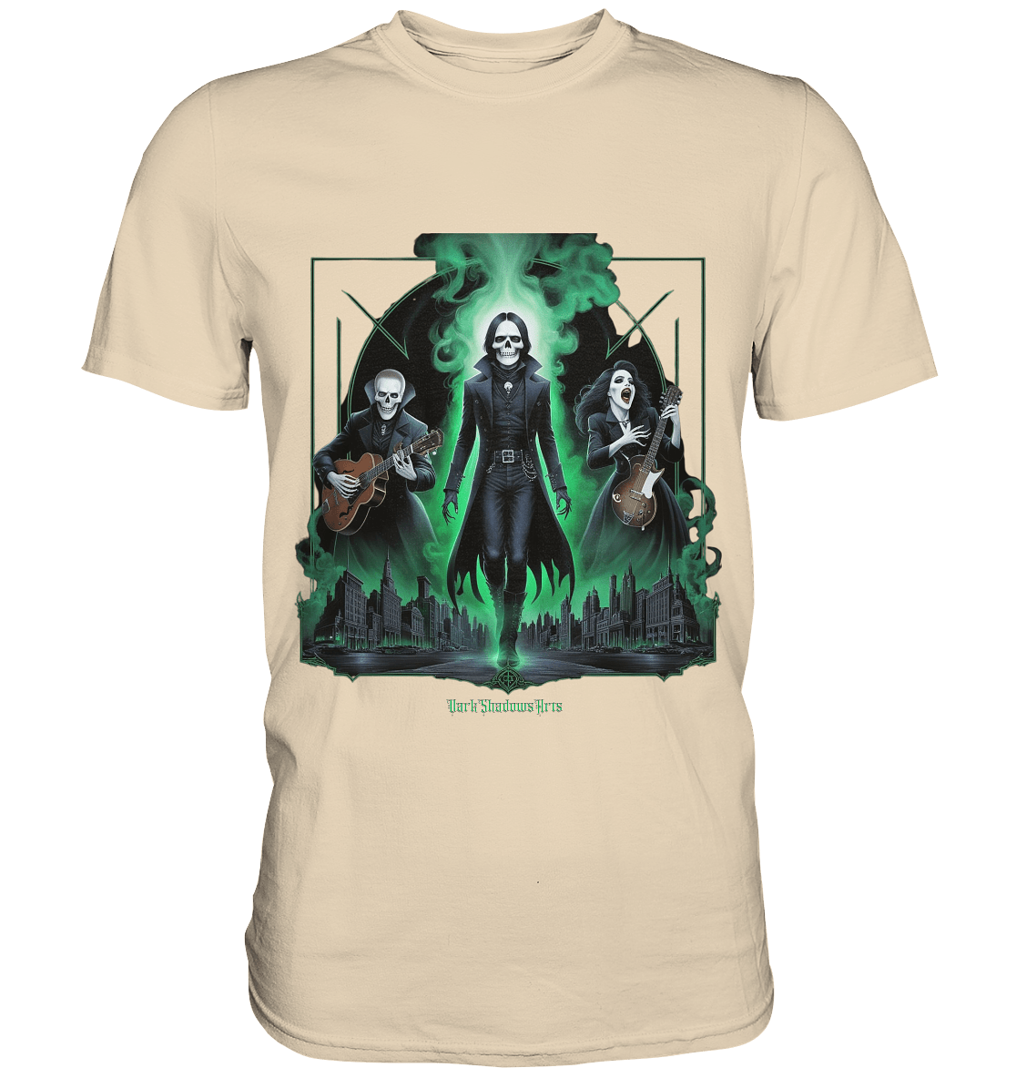 Gothic Ghost Rock - Premium Shirt | Unisex - Shirts | Dark Shadows Arts