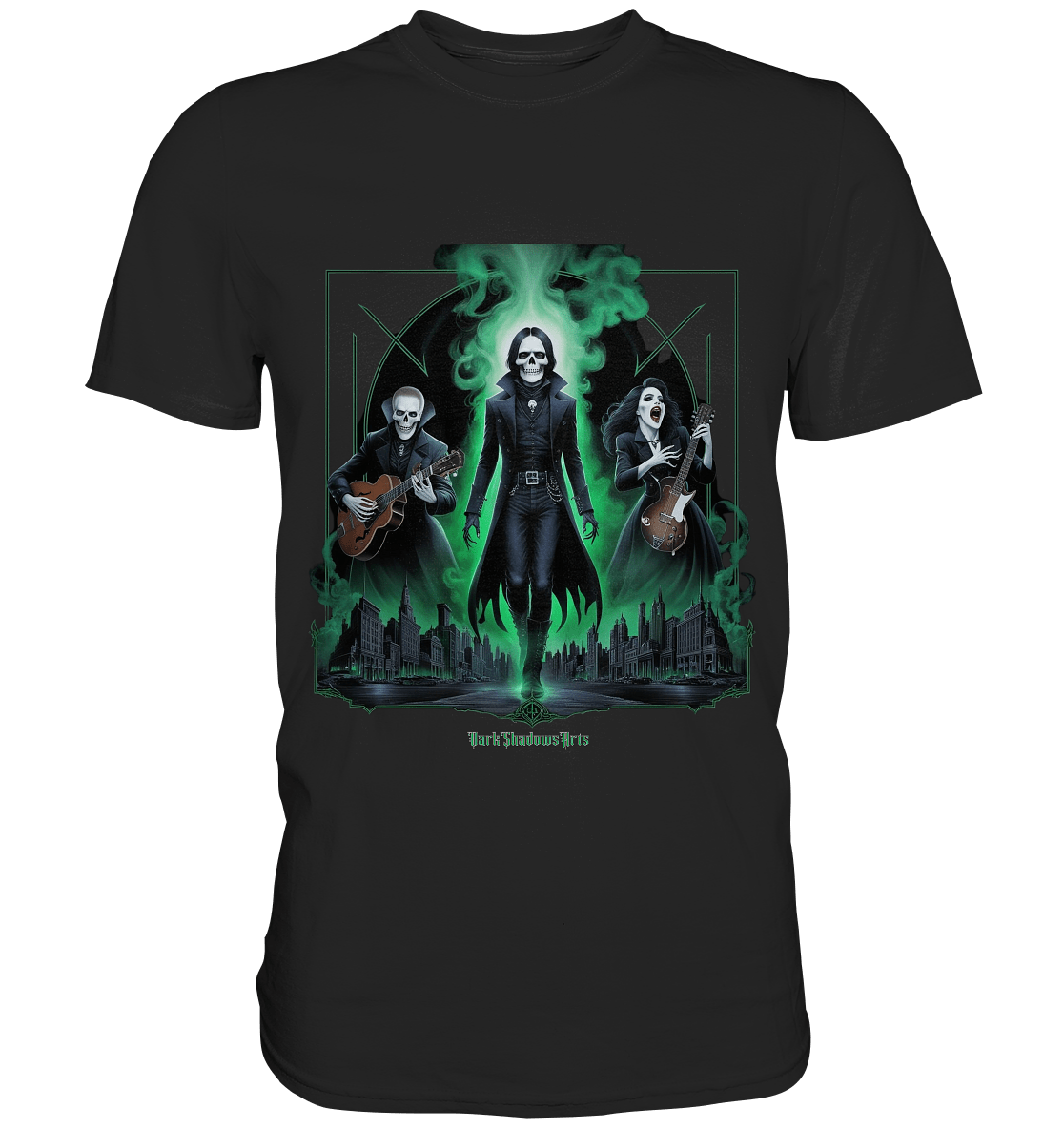 Gothic Ghost Rock - Premium Shirt | Unisex - Shirts | Dark Shadows Arts