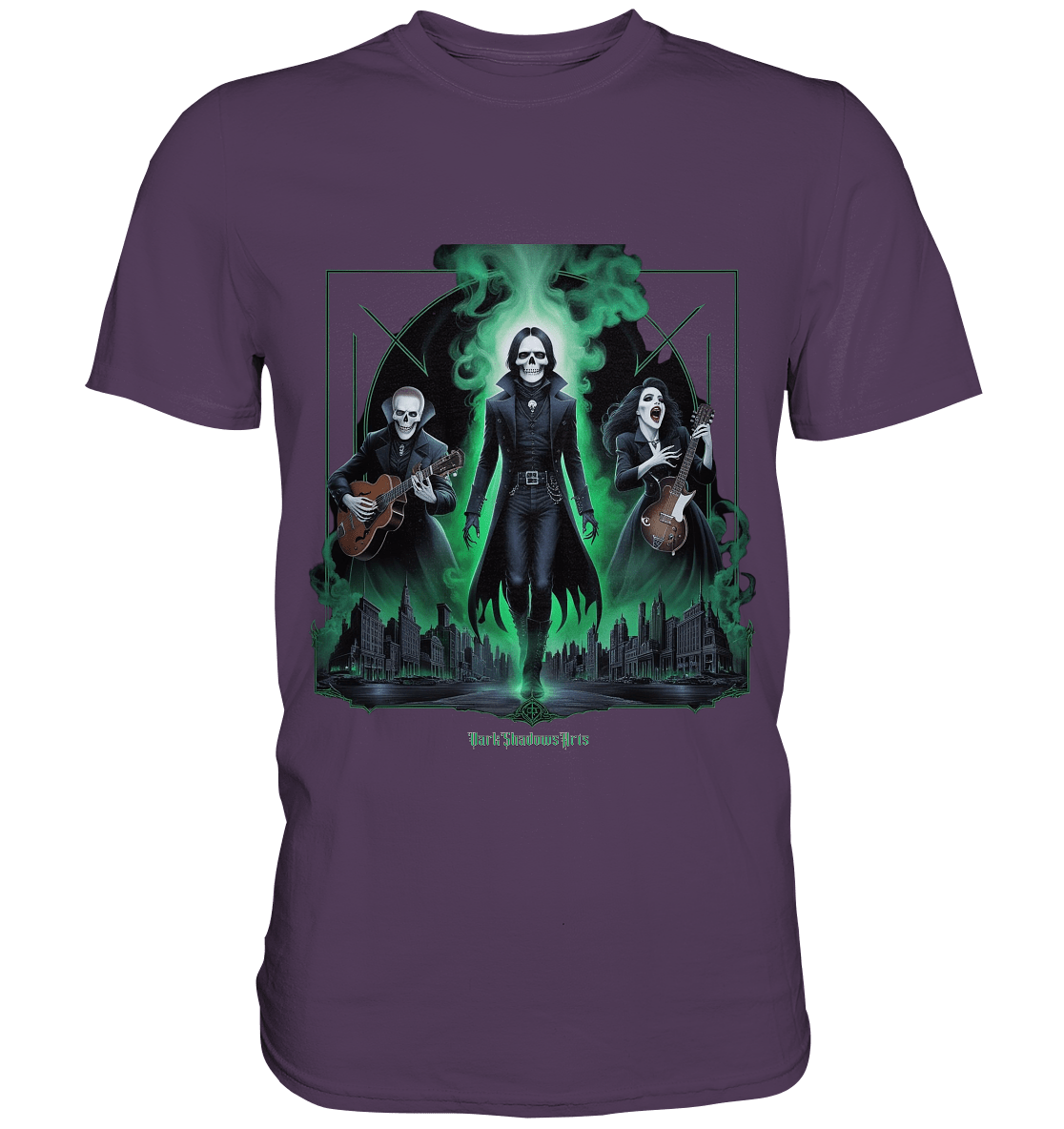 Gothic Ghost Rock - Premium Shirt | Unisex - Shirts | Dark Shadows Arts