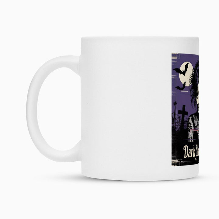 Gothic Vision – Schattenfrau im VHS - Nebel - Tasse | Mug | Dark Shadows Arts