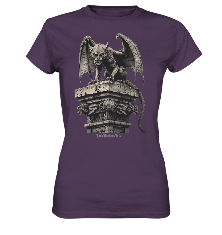 Gothic Wächter Groteske Gargoyle - Ladies Premium Shirt | Lady - Shirts | Dark Shadows Arts