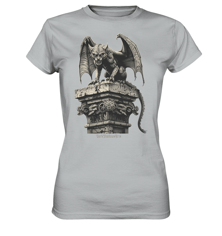 Gothic Wächter Groteske Gargoyle - Ladies Premium Shirt | Lady - Shirts | Dark Shadows Arts