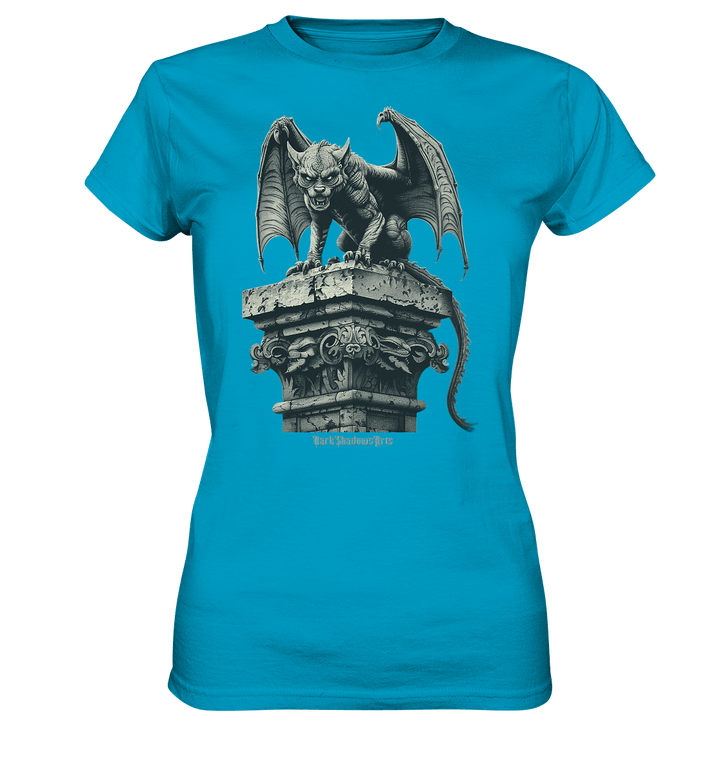 Gothic Wächter Groteske Gargoyle - Ladies Premium Shirt | Lady - Shirts | Dark Shadows Arts