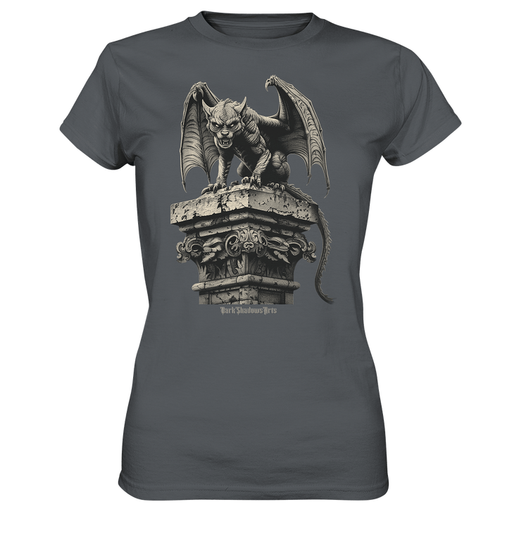 Gothic Wächter Groteske Gargoyle - Ladies Premium Shirt | Lady - Shirts | Dark Shadows Arts