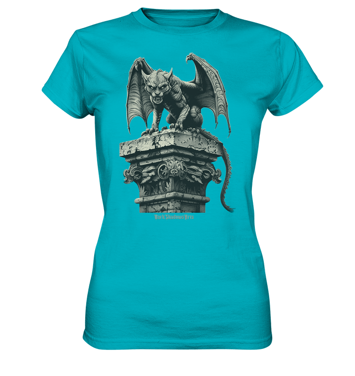 Gothic Wächter Groteske Gargoyle - Ladies Premium Shirt | Lady - Shirts | Dark Shadows Arts