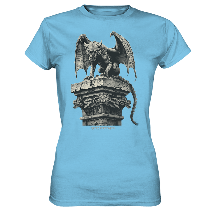 Gothic Wächter Groteske Gargoyle - Ladies Premium Shirt | Lady - Shirts | Dark Shadows Arts