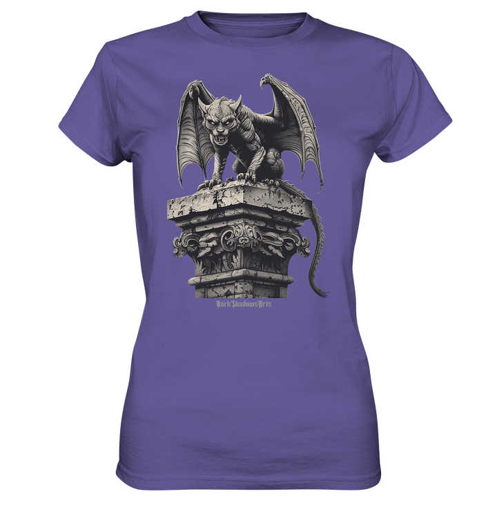 Gothic Wächter Groteske Gargoyle - Ladies Premium Shirt | Lady - Shirts | Dark Shadows Arts