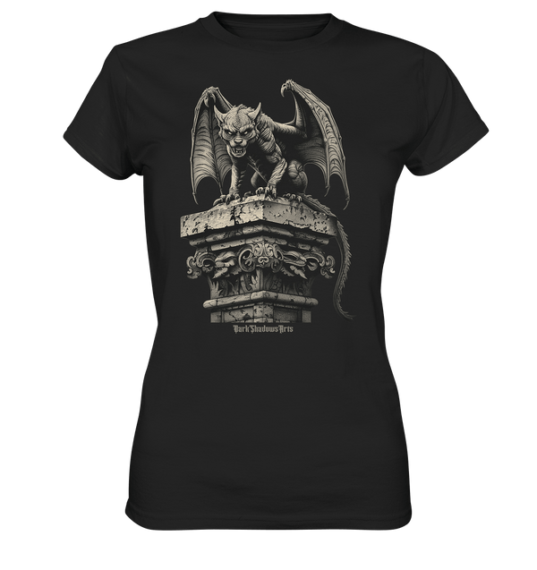 Gothic Wächter Groteske Gargoyle - Ladies Premium Shirt | Lady - Shirts | Dark Shadows Arts