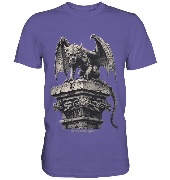 Gothic Wächter Groteske Gargoyle - Premium Shirt | Unisex - Shirts | Dark Shadows Arts