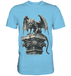 Gothic Wächter Groteske Gargoyle - Premium Shirt | Unisex - Shirts | Dark Shadows Arts