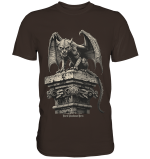 Gothic Wächter Groteske Gargoyle - Premium Shirt | Unisex - Shirts | Dark Shadows Arts
