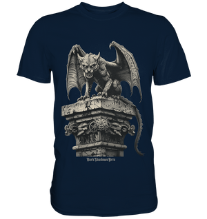 Gothic Wächter Groteske Gargoyle - Premium Shirt | Unisex - Shirts | Dark Shadows Arts