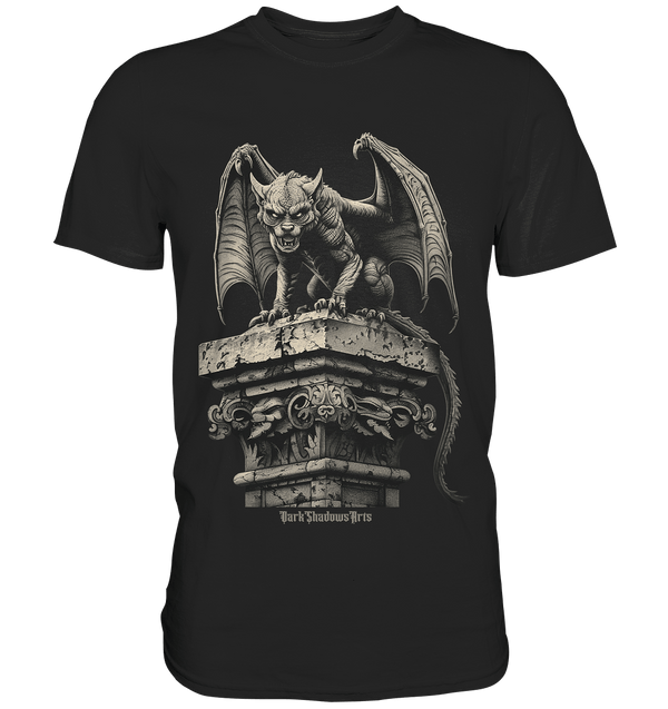 Gothic Wächter Groteske Gargoyle - Premium Shirt | Unisex - Shirts | Dark Shadows Arts