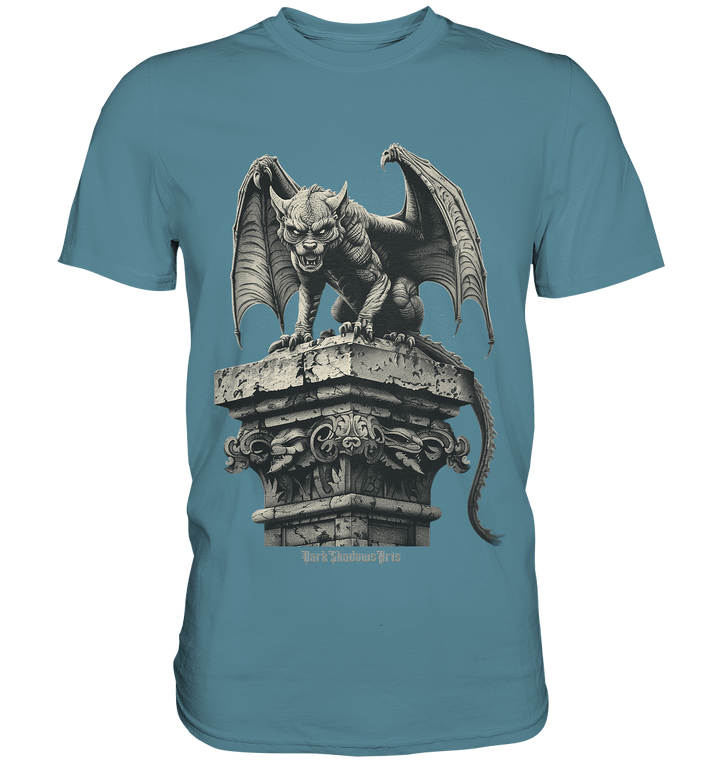 Gothic Wächter Groteske Gargoyle - Premium Shirt | Unisex - Shirts | Dark Shadows Arts