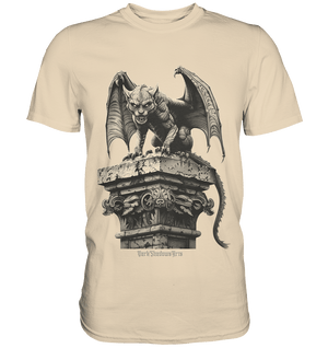 Gothic Wächter Groteske Gargoyle - Premium Shirt | Unisex - Shirts | Dark Shadows Arts