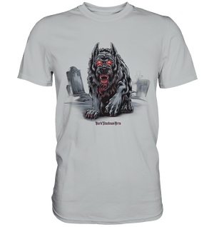 Graveyard Sentinel The Bloodhound of Nightmares - Premium Shirt | Unisex - Shirts | Dark Shadows Arts