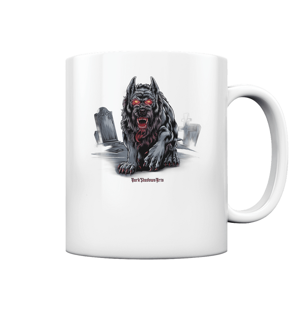 Graveyard Sentinel The Bloodhound of Nightmares - Tasse glossy | Trinkgefäße | Dark Shadows Arts