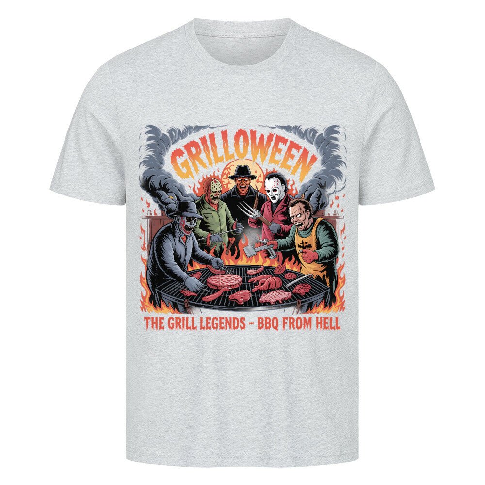 Grilloween - HigherBlanks Premium T-Shirt | T-Shirt | Dark Shadows Arts