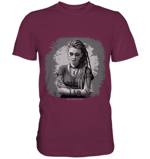 Grunge Shadow Portrait - Premium Shirt | Unisex - Shirts | Dark Shadows Arts